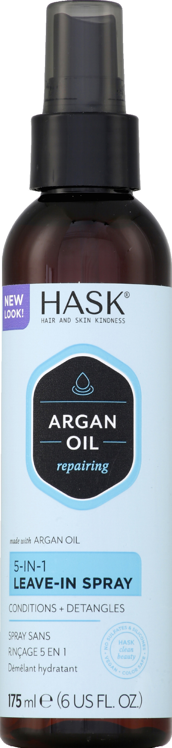 Hask après shampooing 5 en 1 argan oil 117ml