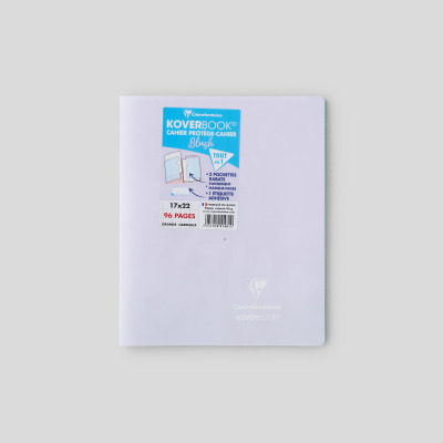 Clairefontaine cahier koverbook blush 17x22cm 96 pages couleur aléatoire