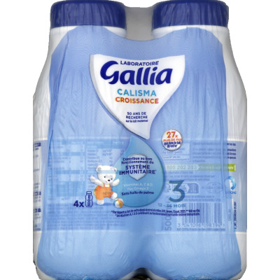 Gallia lait de croissance 3ème age de 12 à 4x500ml
