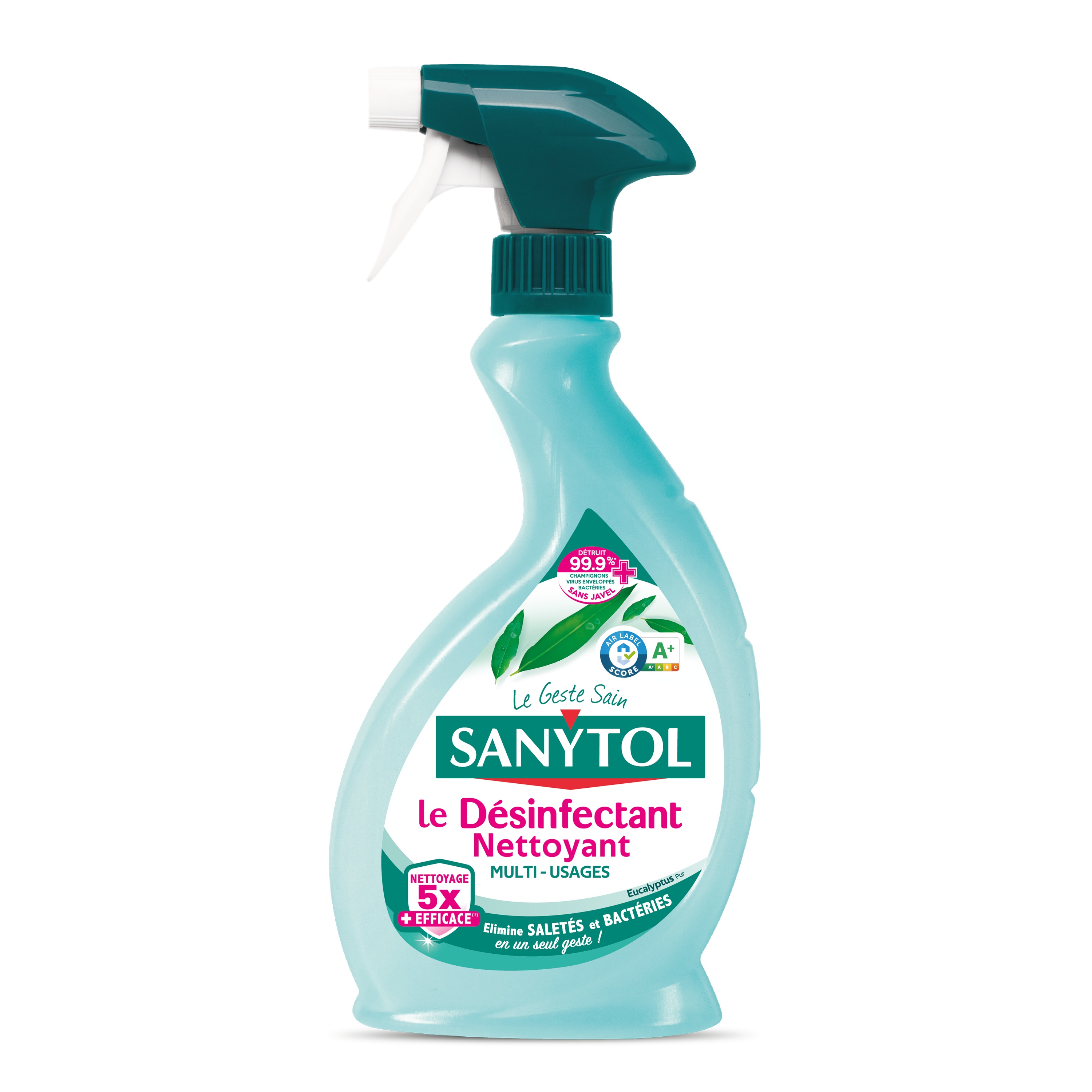 Sanytol spray nettoyant désinfectant 500ml - vue 2