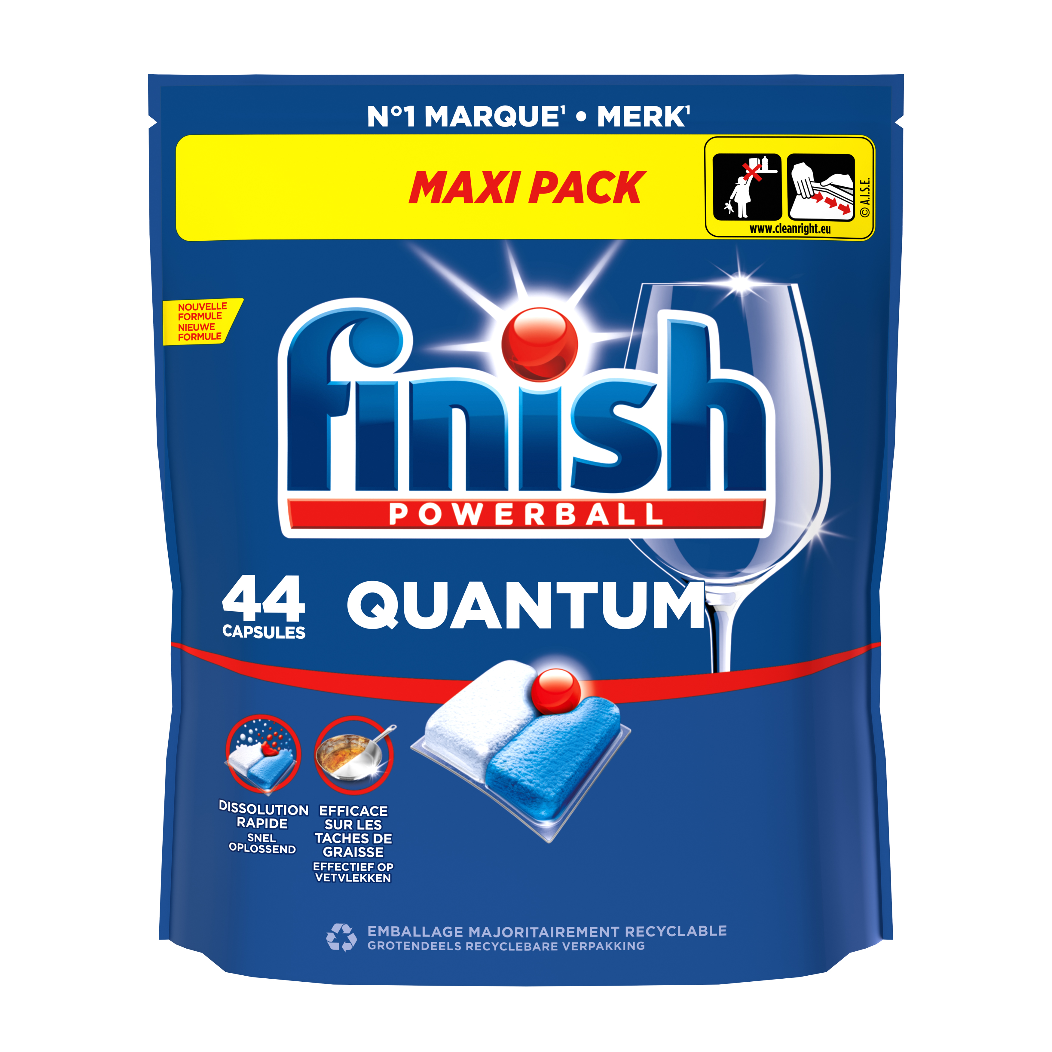 Finish quantum maxi pack x44