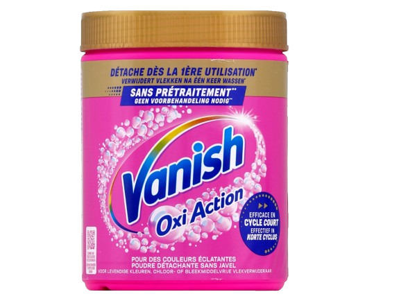 Vanish oxi détachant sans javel raviveur de blancheur