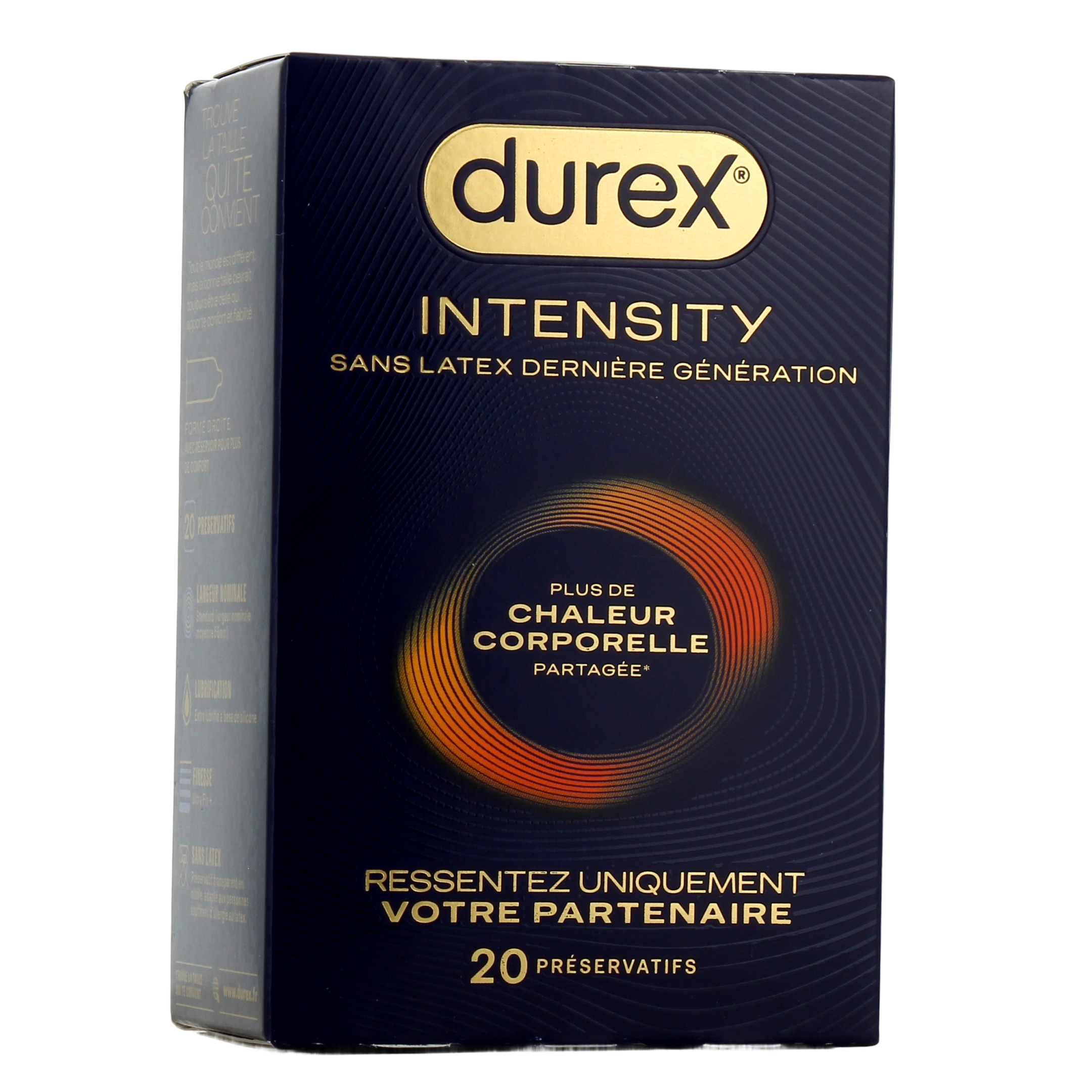 Préservatifs Intensity Sans Latex Durex La Boîte De
