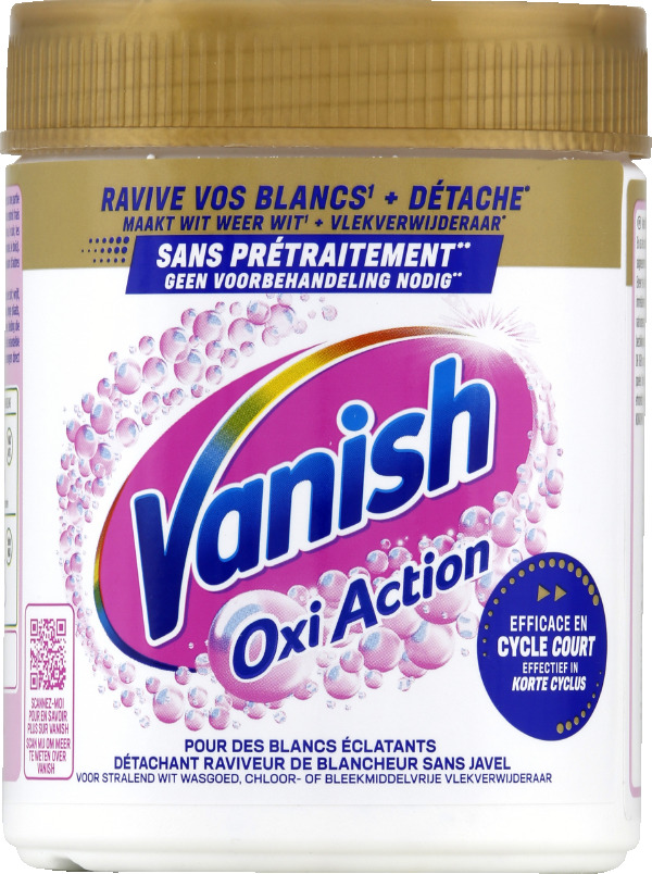 Vanish oxi action détachante raviveur blancheur