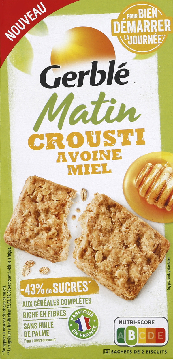Gerblé biscuit crousti' miel