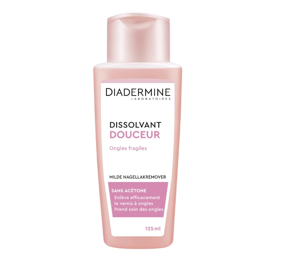 Diadermine dissolvant douceur ongles fragiles 125ml