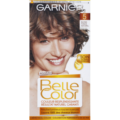 Belle Color Garnier coloration 5 blond foncé