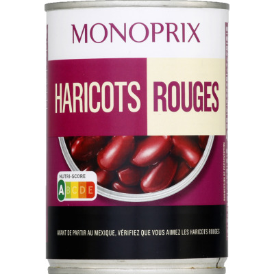 Monoprix haricots rouges 250g