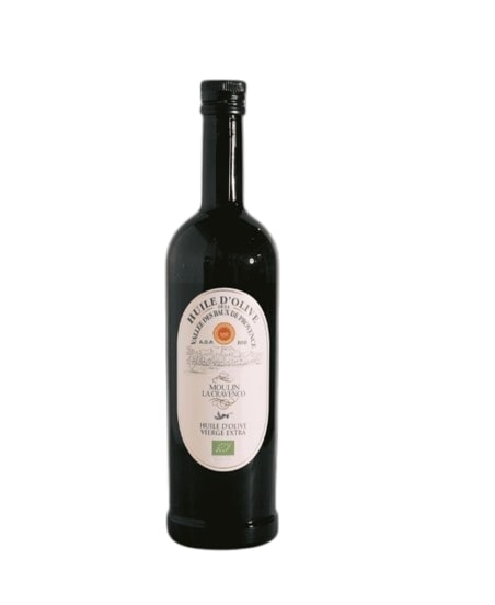 Moulin La Cravenco huile d’olive aop de la vallée des baux bio 50cl