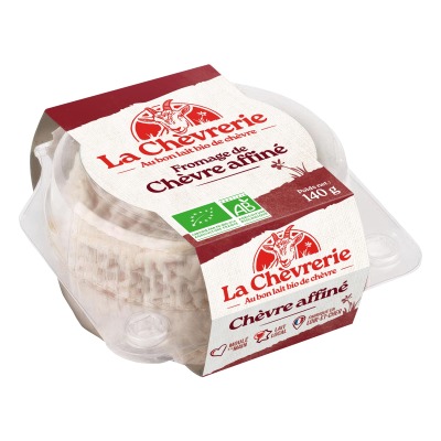 La Chèverie Fromage de Chèvre affiné 140g Bio
