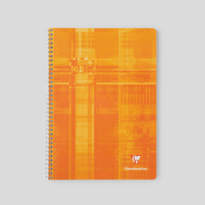 Clairefontaine cahier à spirales a4 grands carreaux 100 pages
