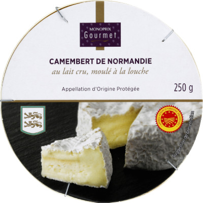 Monoprix Gourmet camembert normandie 250g