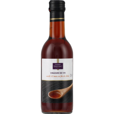 Monoprix Gourmet vinaigre de vin rouge vieilli 12 mois en fût de chêne 25cl