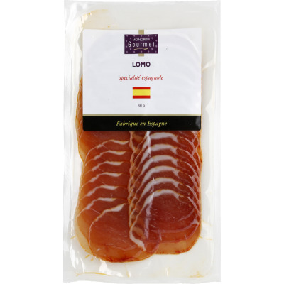 Monoprix gourmet lomo spécialité espagnole 80g