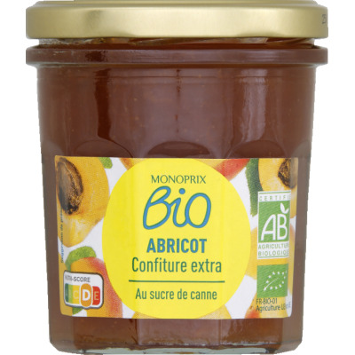 Monoprix bio confiture d'