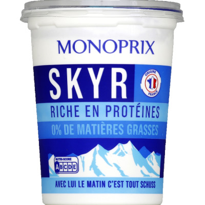 Monoprix skyr nature 450g