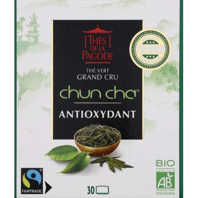 Thés de la pagode thé grand cru chun cha x30