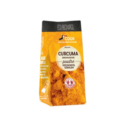 Cook Epice Bio Curcuma de Madagascar en Poudre 35g