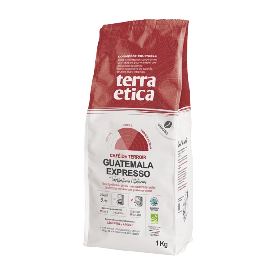 Café Michel Café Guatemala Expresso en Grains Bio 1kg