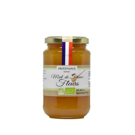 Provenance Nature Miel de Fleurs France Bio 500g