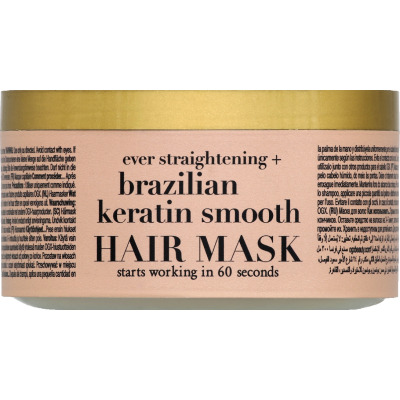 Masque Lissant Kératine Et Beurre De Cacao Ogx Le Pot De 300ml