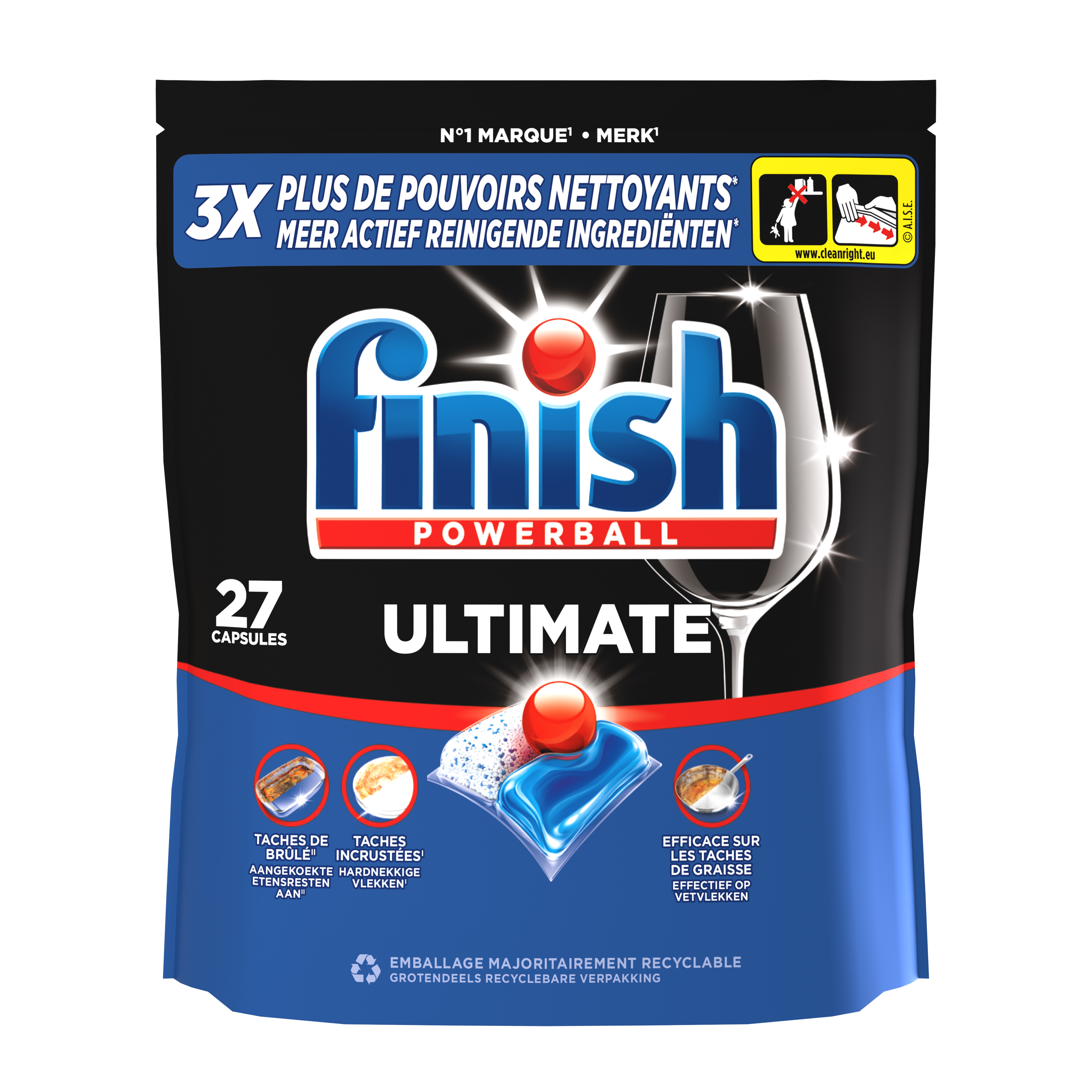 Finish ultimate capsules lave vaisselle x27