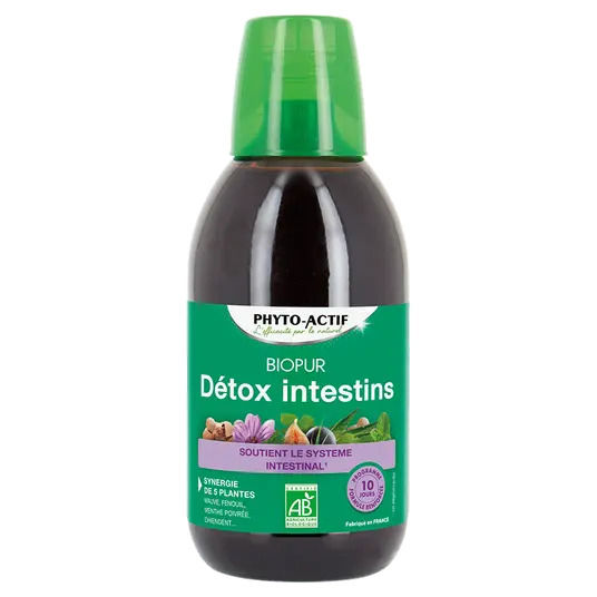 Phyto actif Cocktail Détox Intestins Bio 500ml