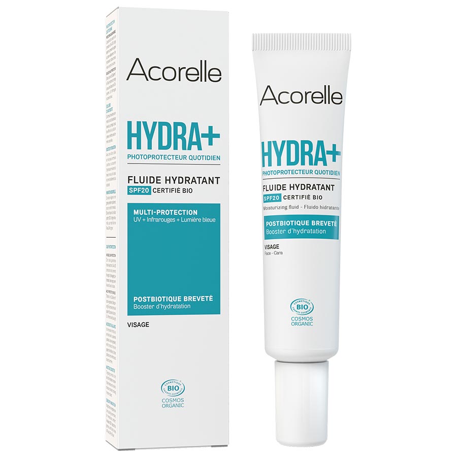 Acorelle Fluide Hydratant Hydra+ SPF20 – Soin Visage 40ml - vue 2