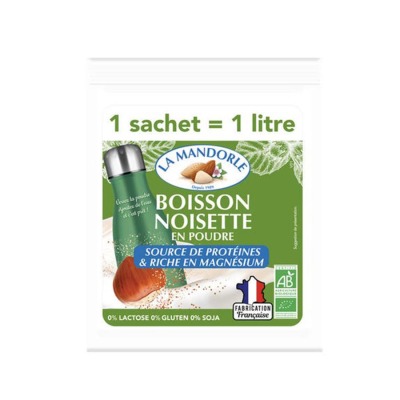 La Mandorle Boisson Noisette en Poudre 80g Bio