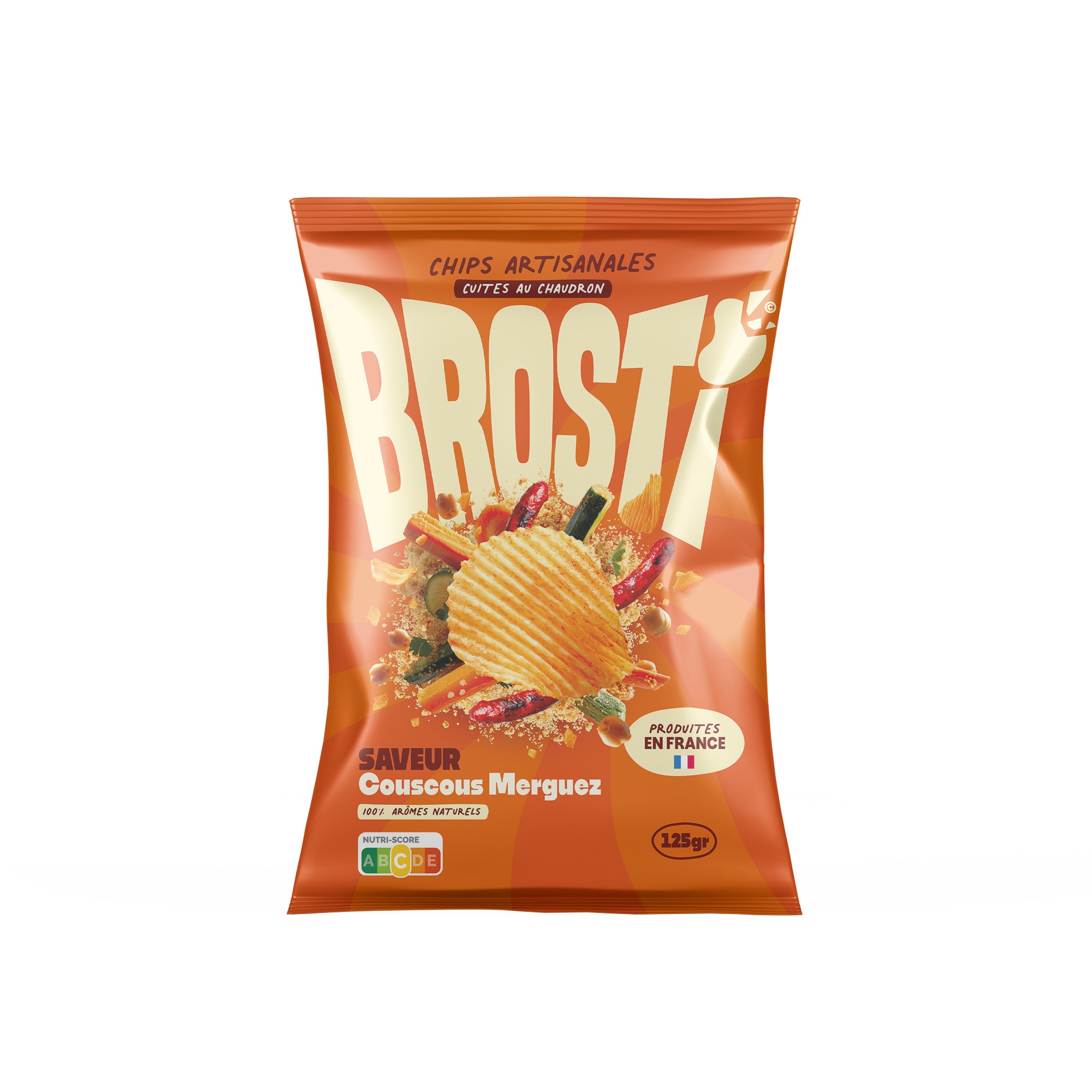 Brosti chips artisanales couscous 125g