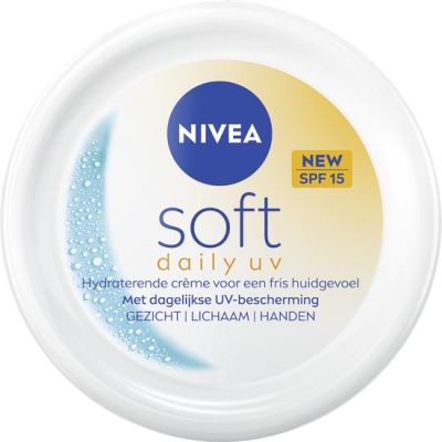 Nivea crème soft daily uv 200ml