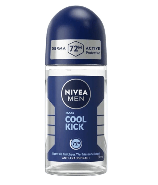 Nivea men déodorant bille homme anti transpirant 48h cool kick 50ml