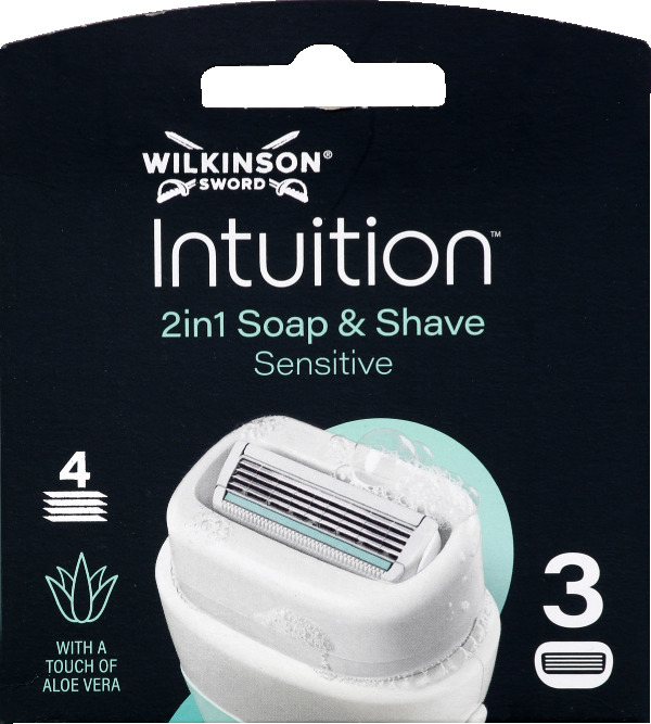 Wilkinson sword lame 2 in 1 intuition sensitive x3