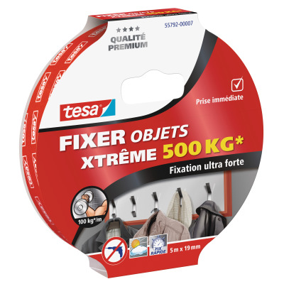 Tesa adhésif double face xtrem fixation ultra forte