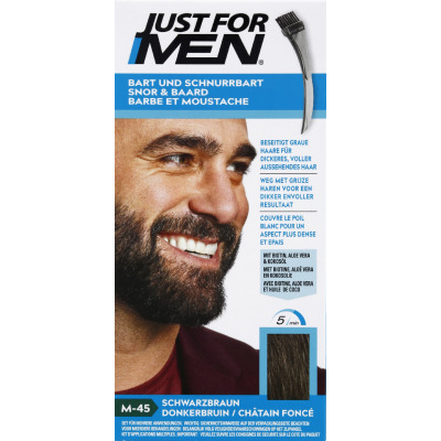 Coloration Gel Moustache Et Barbe Chatain Just For Men La Boite De 28g