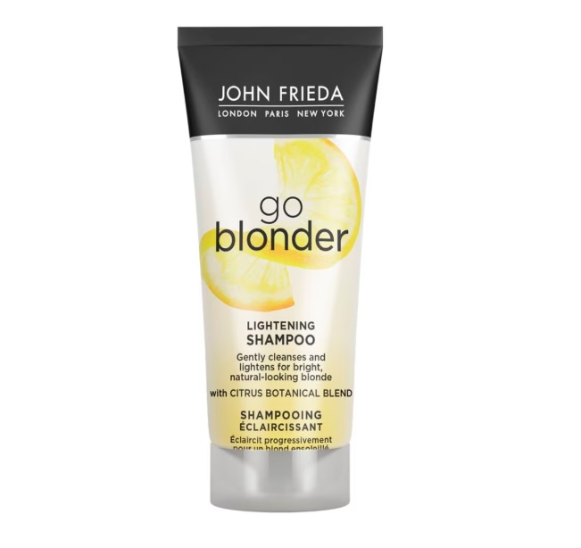 John frieda shampoing √©claircissant go blonder 75ml