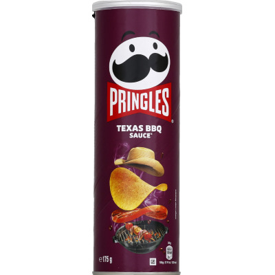 Chips Tuiles Barbecue Texas Pringles La Boîte De