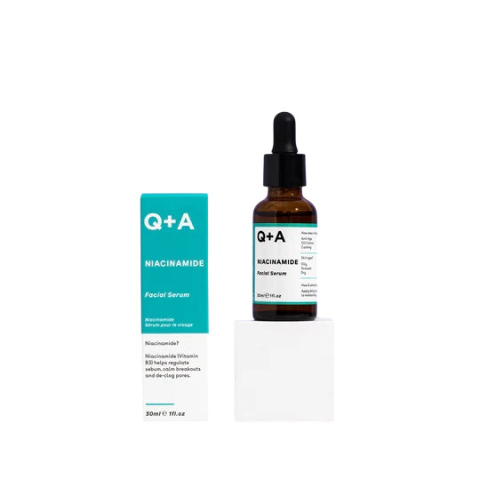 Q +a sérum à la niacinamide pour le visage 30ml