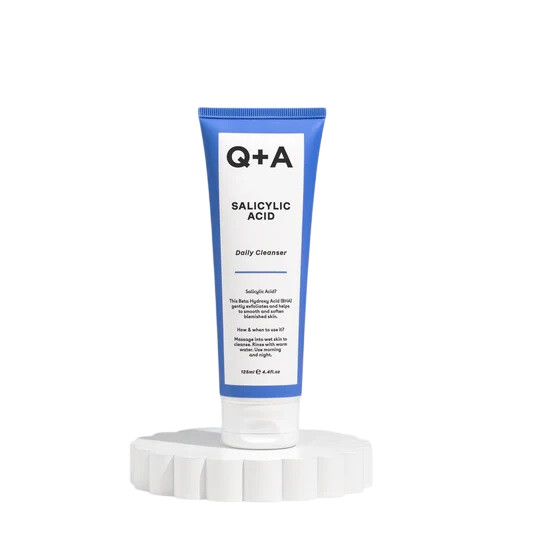 Q +a acide salicylique nettoyant quotidien 125ml
