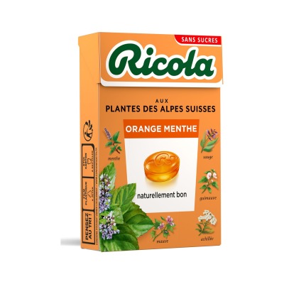 Bonbons Sans Sucres Ricola La Boite De 50 G