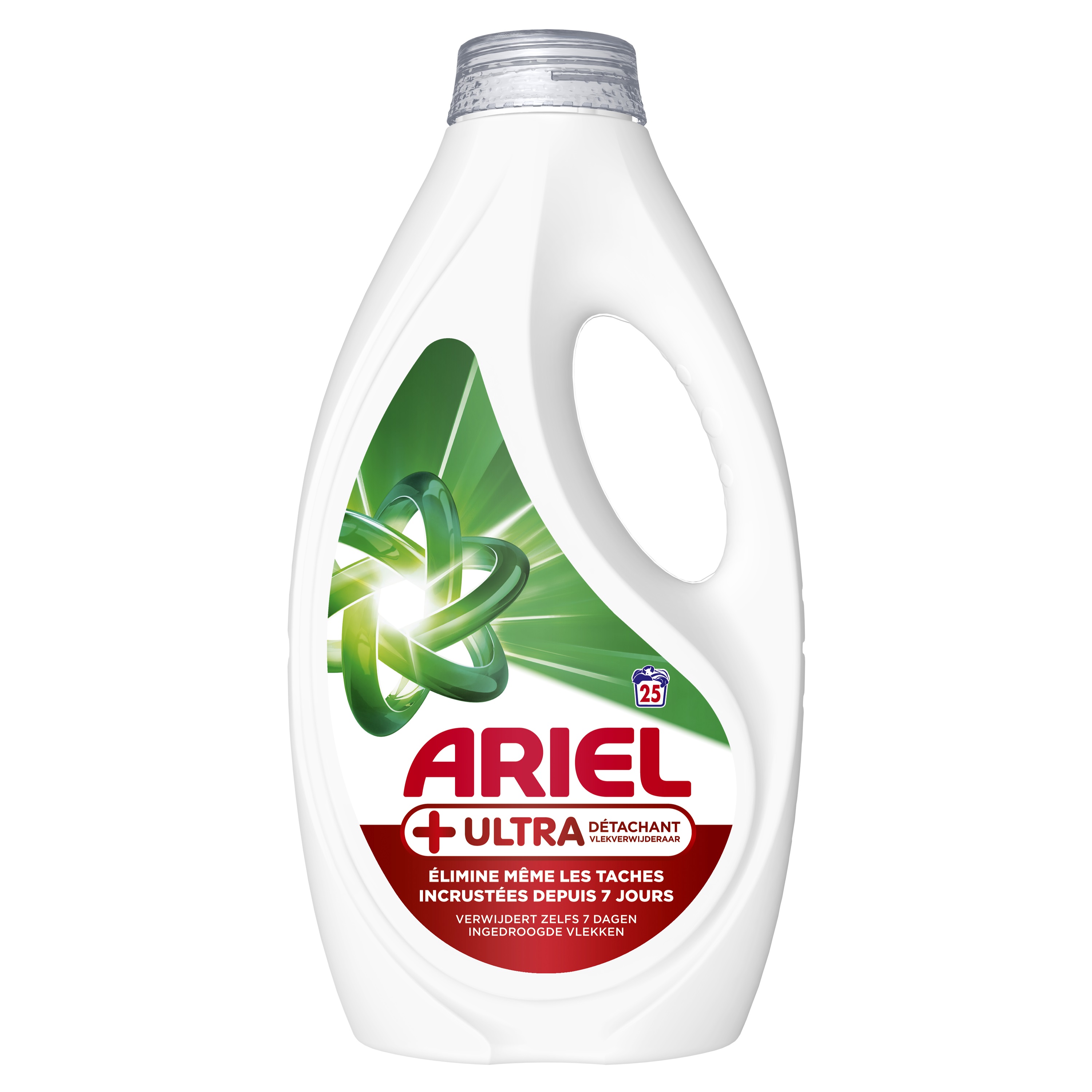 Ariel liquide détergent +ultra détachant x25 lavages