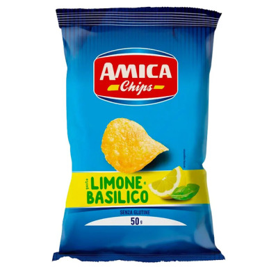 Amica chips basilic citron 130g