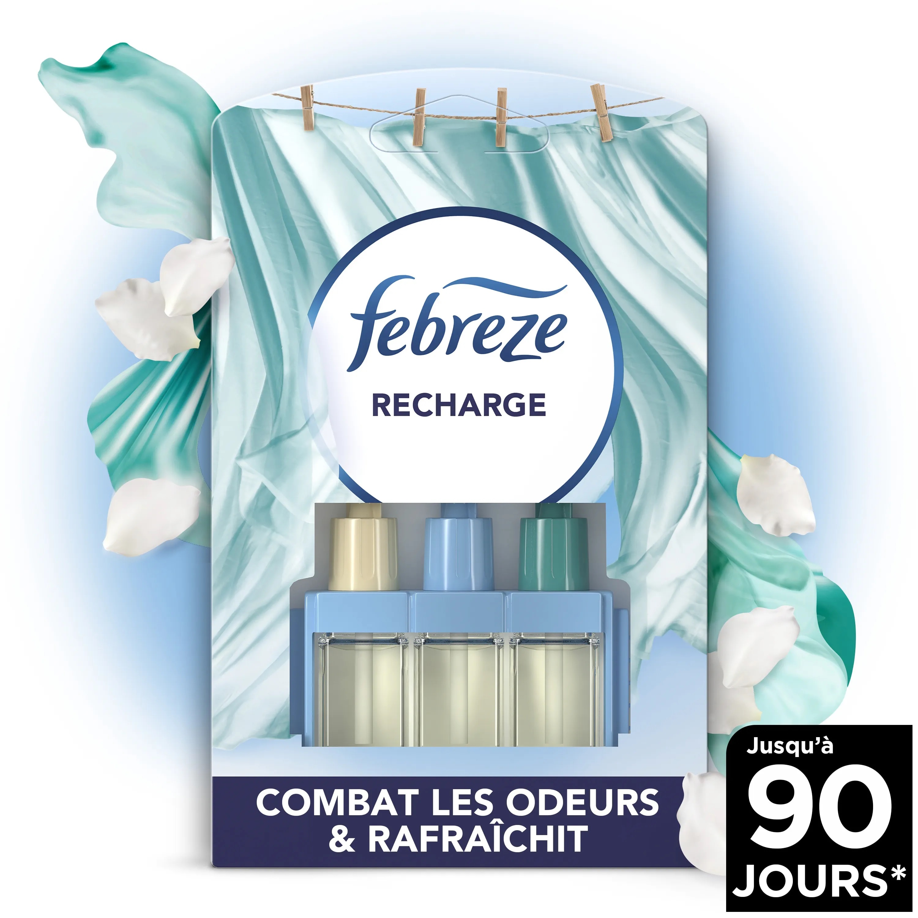 Désodorisant Recharge Linge Frais Febreze Le Lot De 3 Recharges